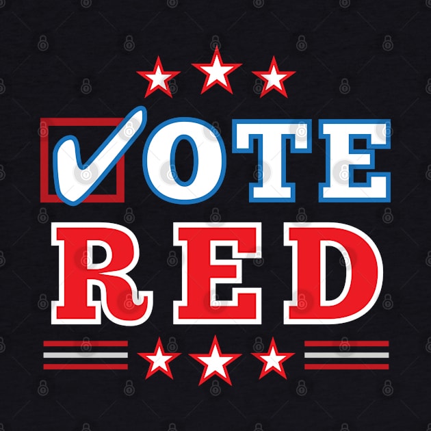 Vote Red Republican Midterm Election by Elvdant